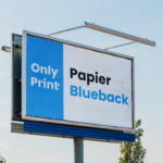 Papier blueback billboardowy